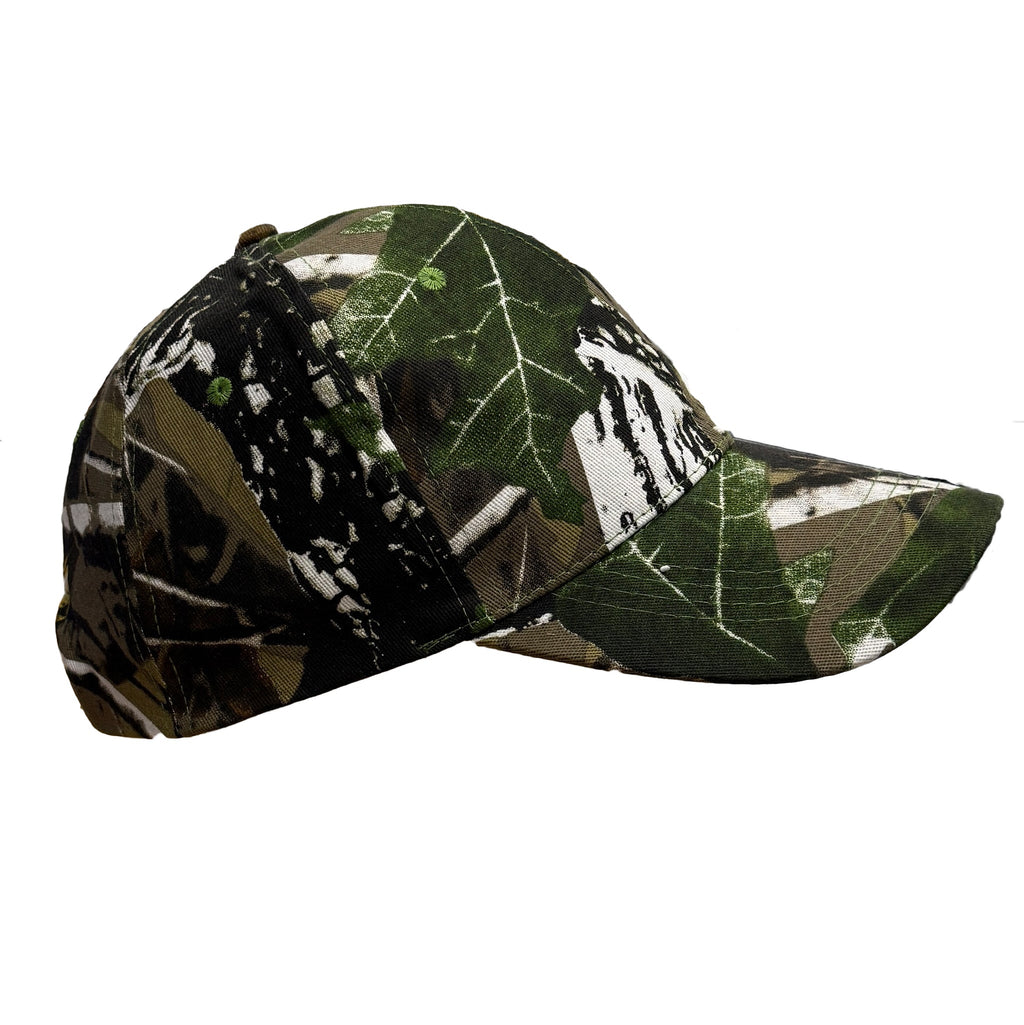 Adults 5 Panel Camouflage Adjustable Baseball Cap