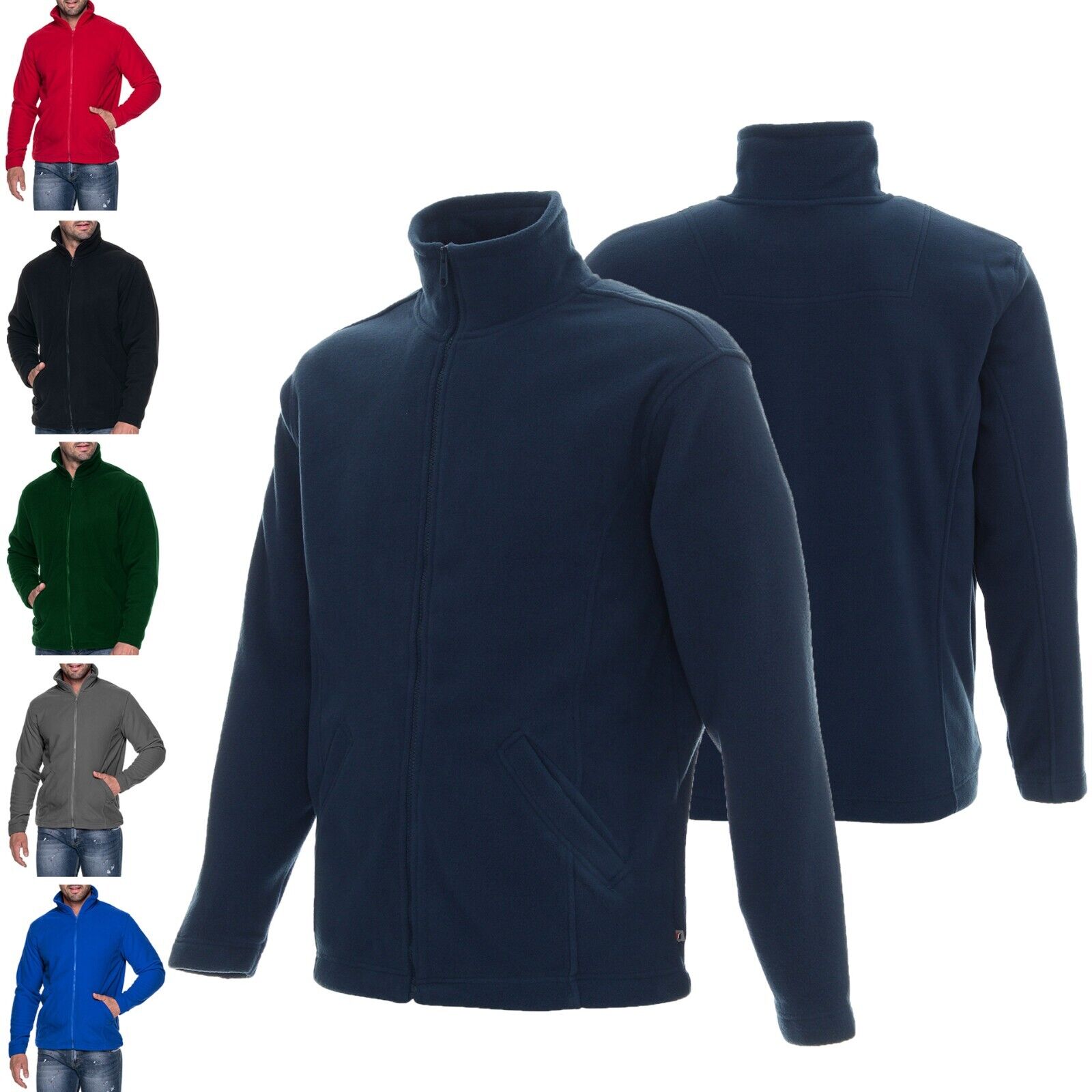 Mens Premium Comfortable Microfleece Jacket