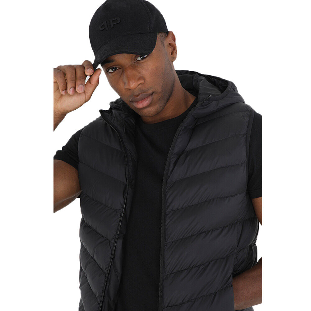 Mens BlackBurn Padded Hooded Bodywarmer