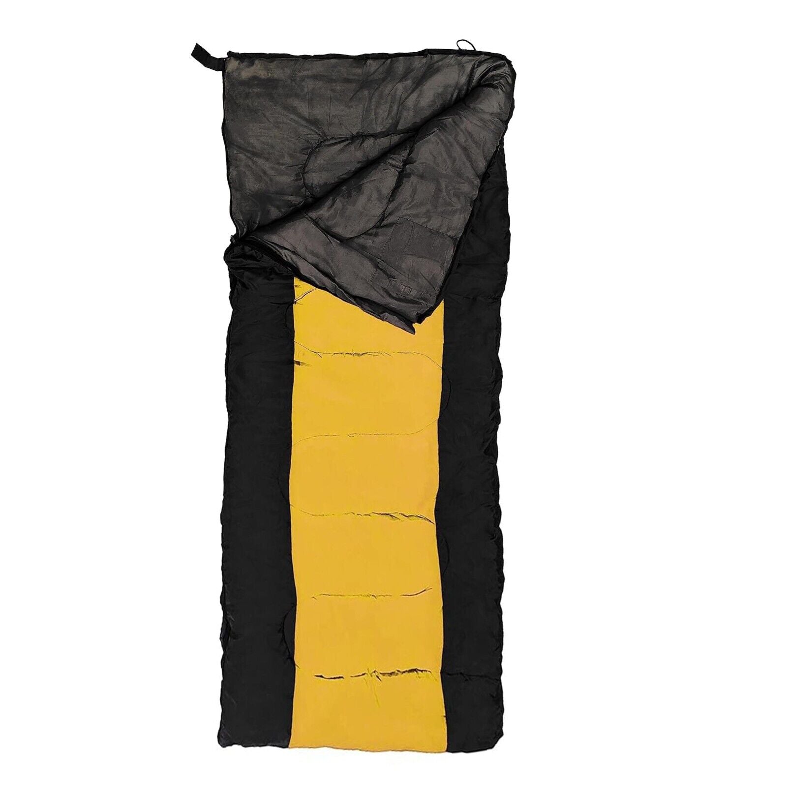 Envelope Sleeping Bag Warm & Portable for Camping Hiking Festivals 3 Seasons