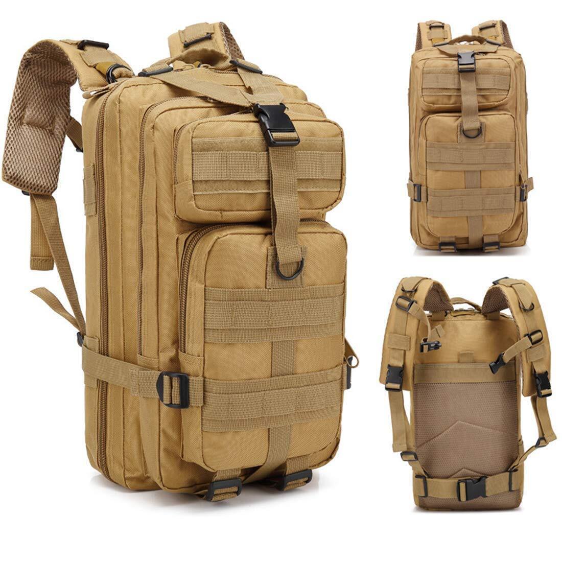Tactical Camo Outdoor Military Molle Rucksack Backpack Camping Hiking Bag