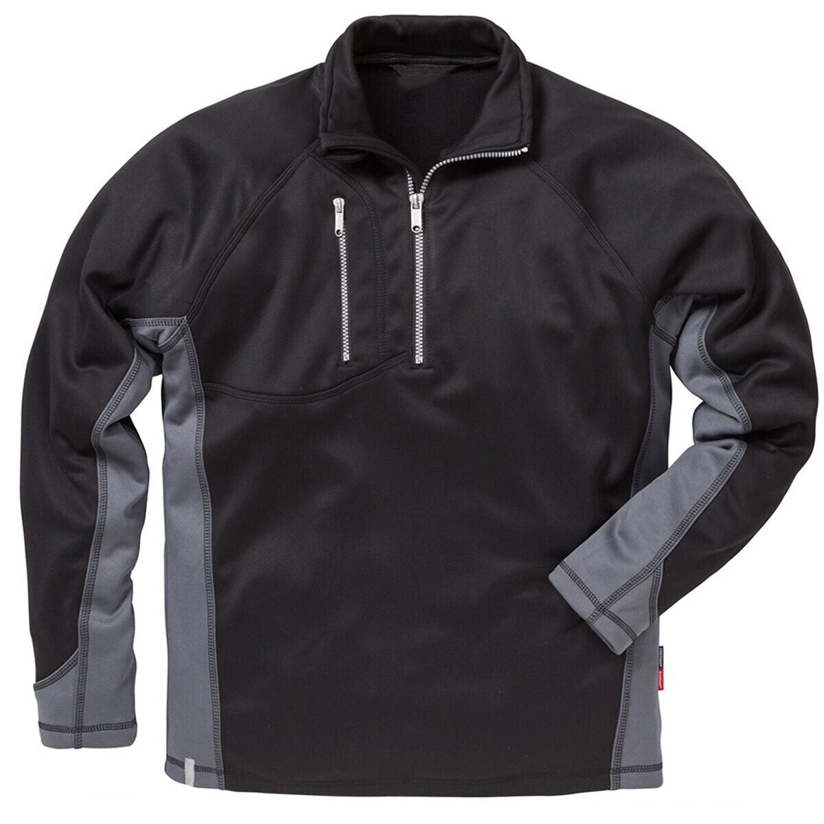 Mens Half Zip Sweatshirt Water Repellent Jumper