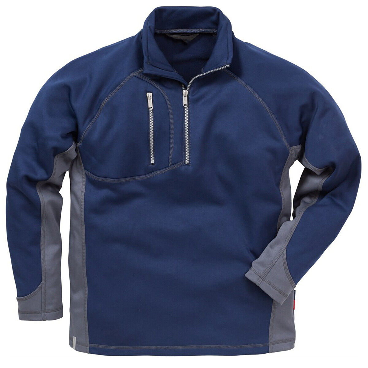 Mens Half Zip Sweatshirt Water Repellent Jumper