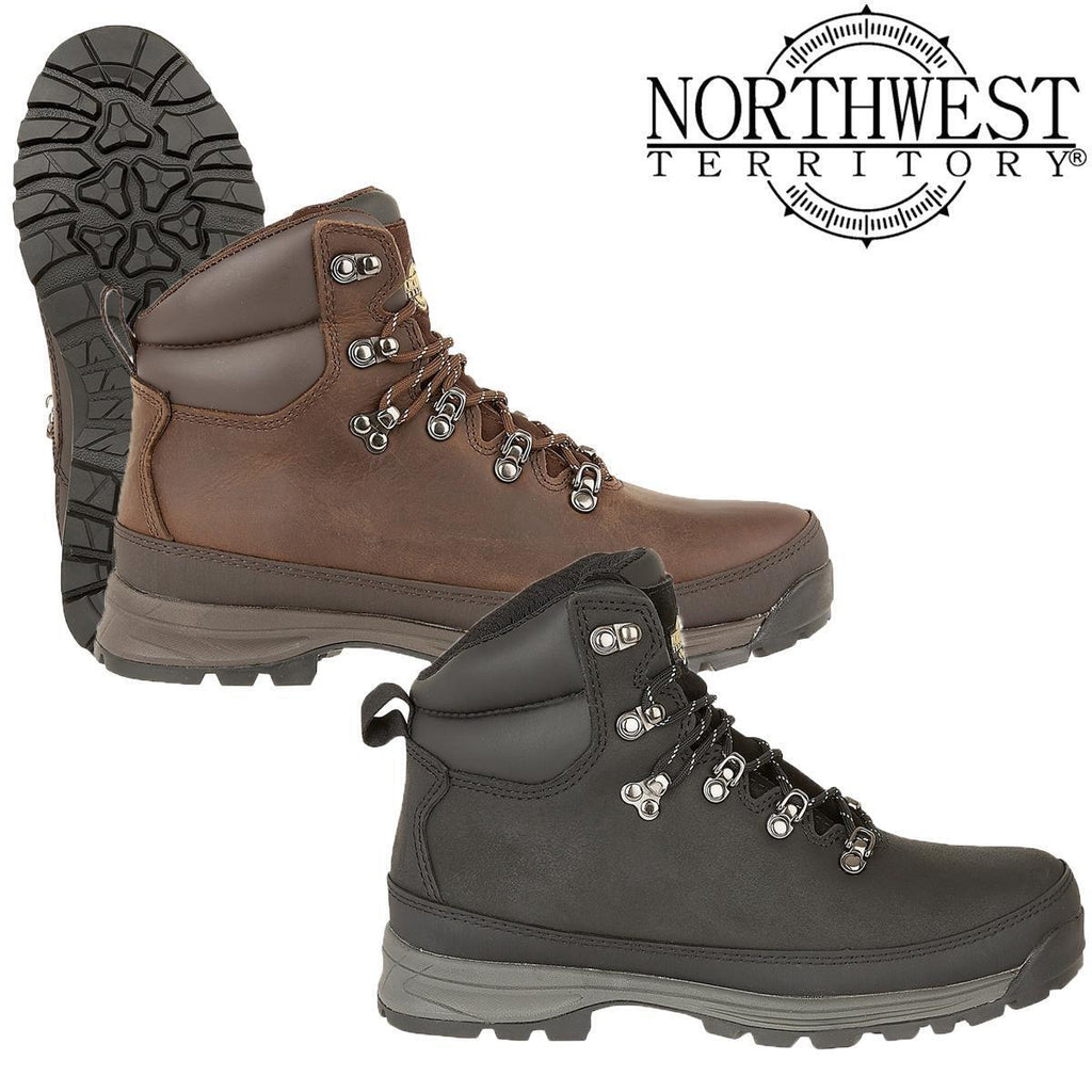 Mens Pelly Leather Top Waterproof Hikers