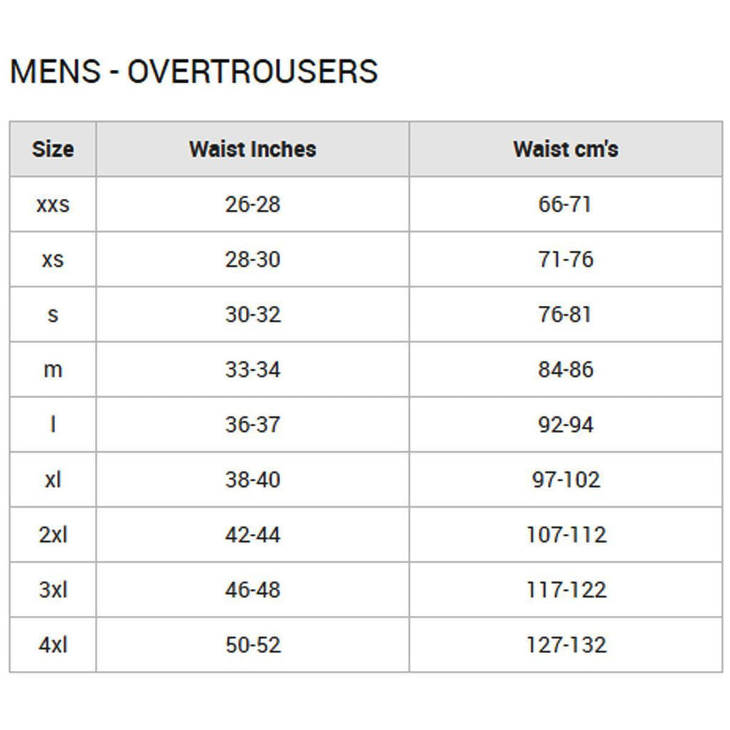 Adults TRW308 Stormbreak Waterproof Over Trousers