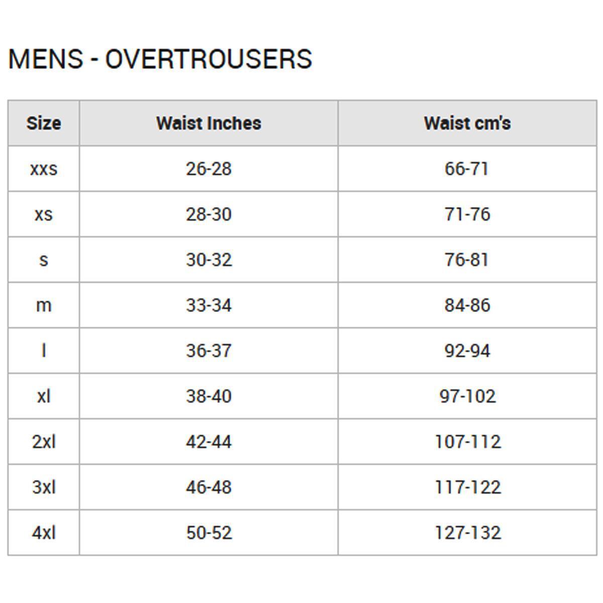 Adults TRW308 Stormbreak Waterproof Over Trousers