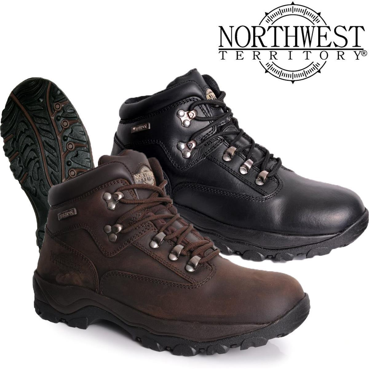 Mens Inuvik Leather Top Waterproof Hikers