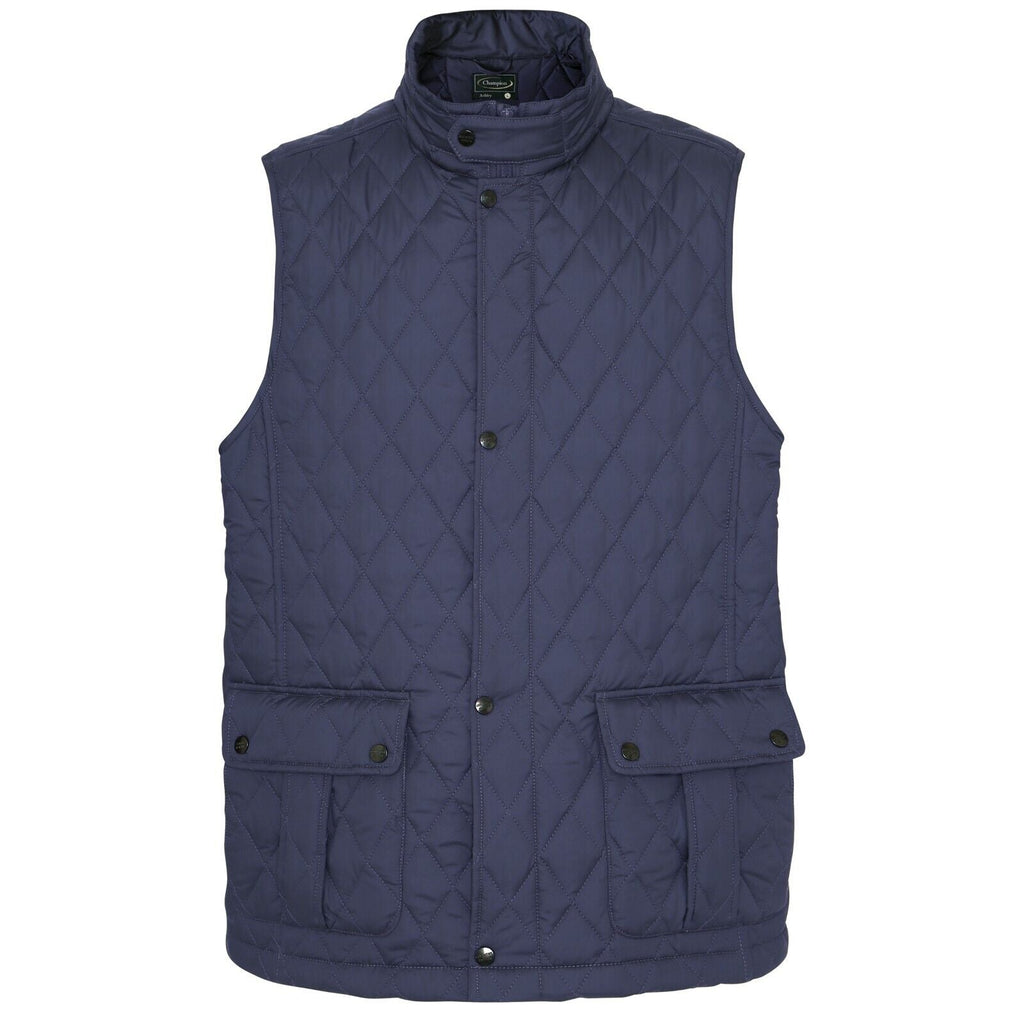 Mens Ashby Multipocket Diamond Quilted Gilet