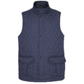 Mens Ashby Multipocket Diamond Quilted Gilet