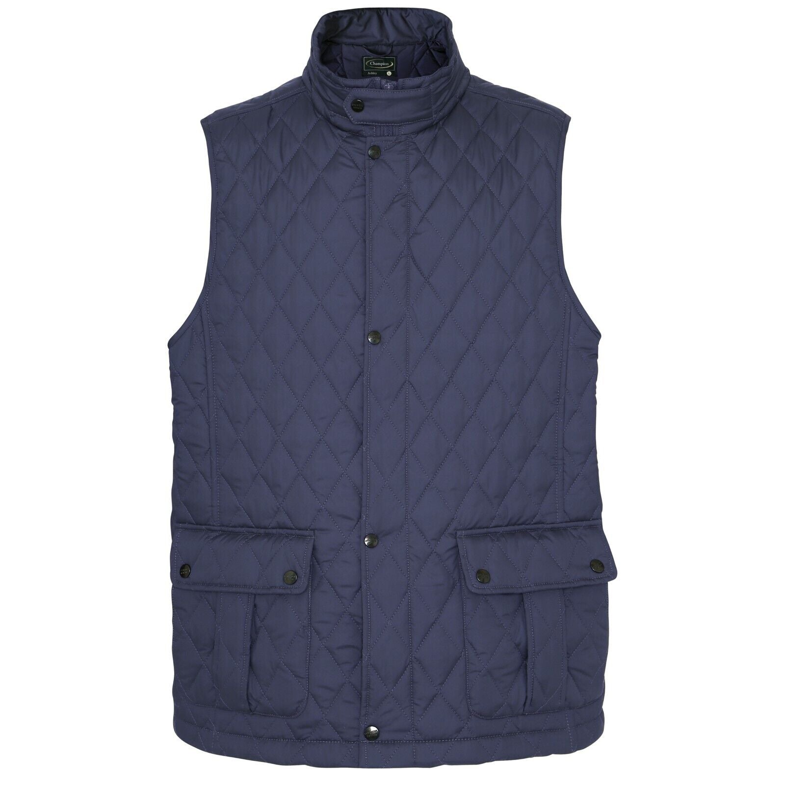 Mens Ashby Multipocket Diamond Quilted Gilet