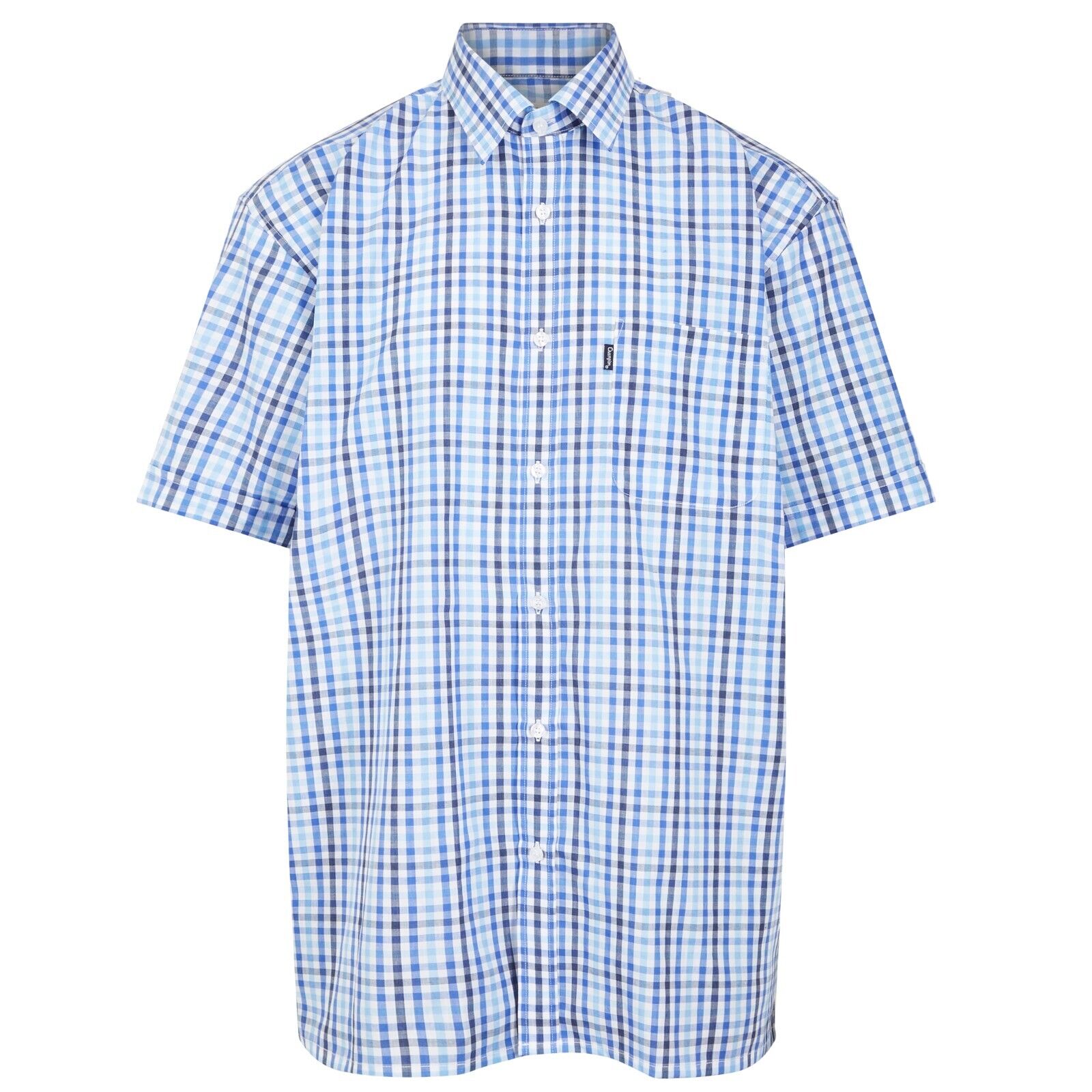 Mens Doncaster Short Sleeve Countrywear Check-Shirt