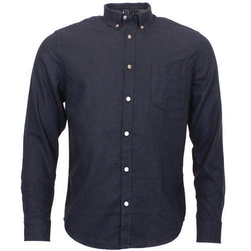 Mens ex High Street Button Down Linen Shirt