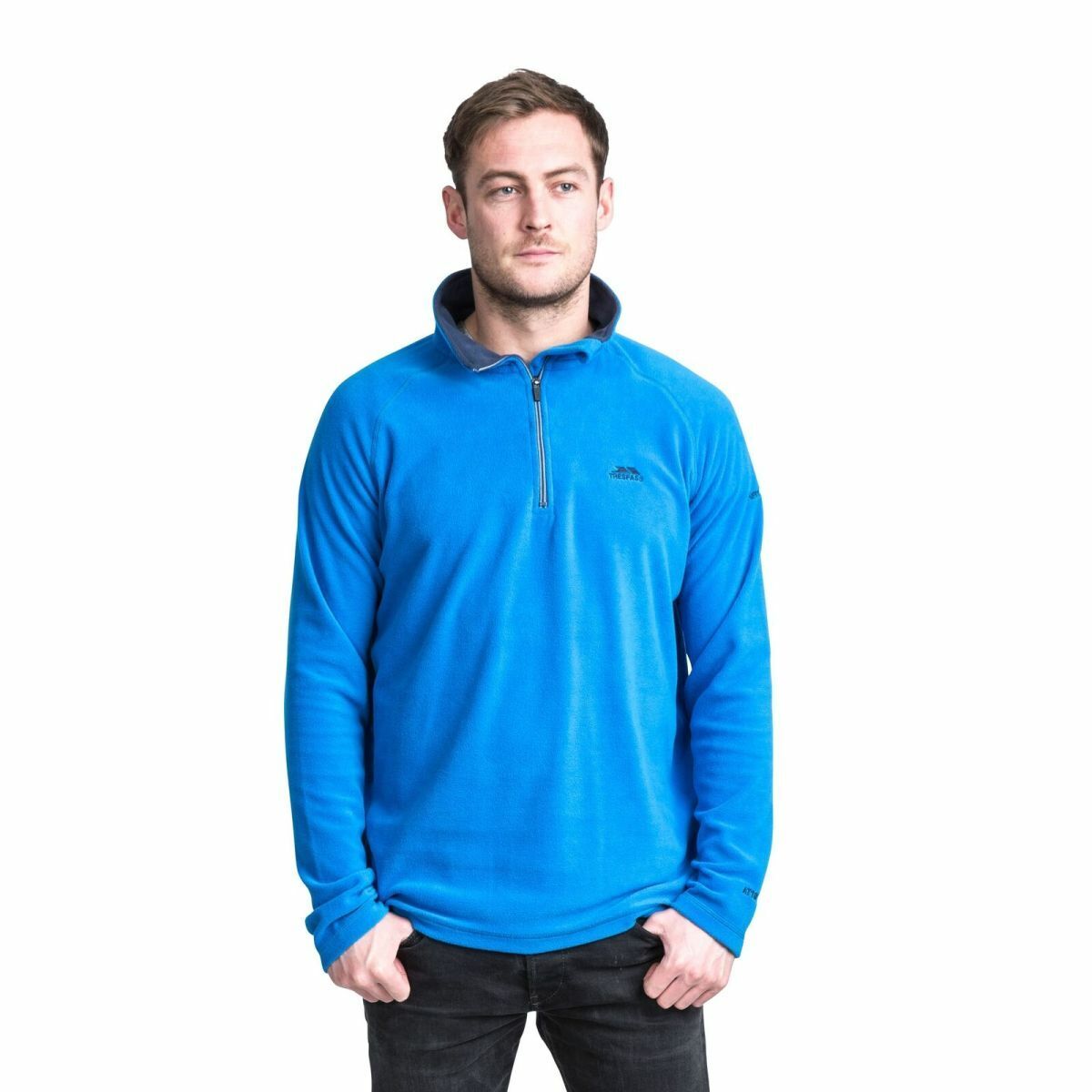 Mens Blackford Microfleece Zip Neck Fleece Top