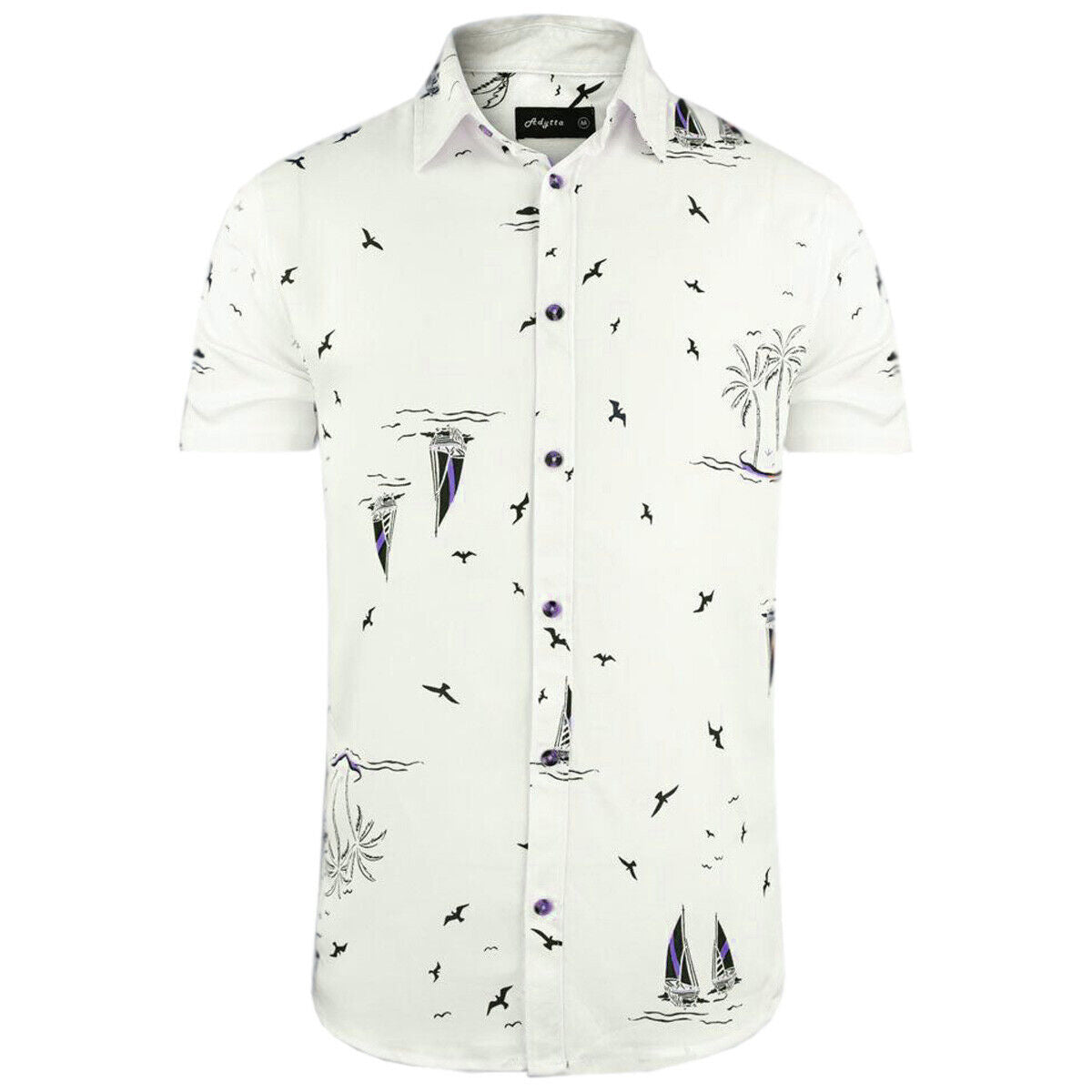 Mens Hawaiian Printed Viscose Shirts