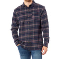 Mens Casual Long Sleeve Flannel Check Shirt