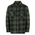 Mens Kinross Quilted Anti-pill Fleece Shirt