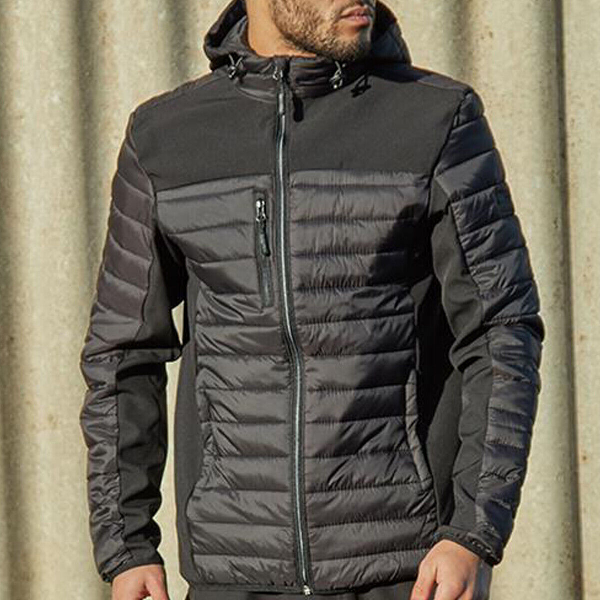 Mens Hatton Windproof Thermofort Padded Jacket