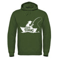 Adults 'Gone Fishing' Angling Hooded Top
