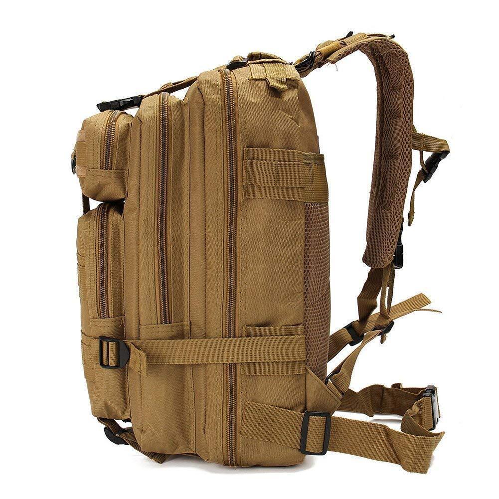 Tactical Camo Outdoor Military Molle Rucksack Backpack Camping Hiking Bag