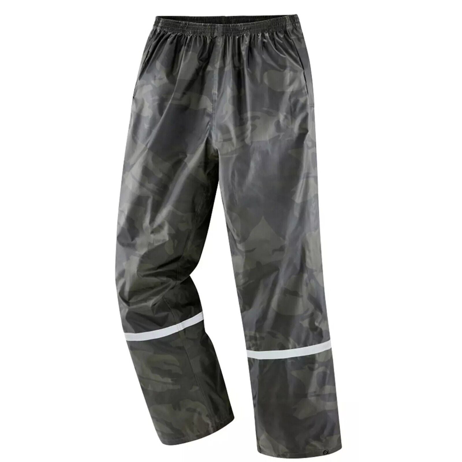 Mens Camouflage Over Trousers & Jacket Co-ord Set Rainsuit