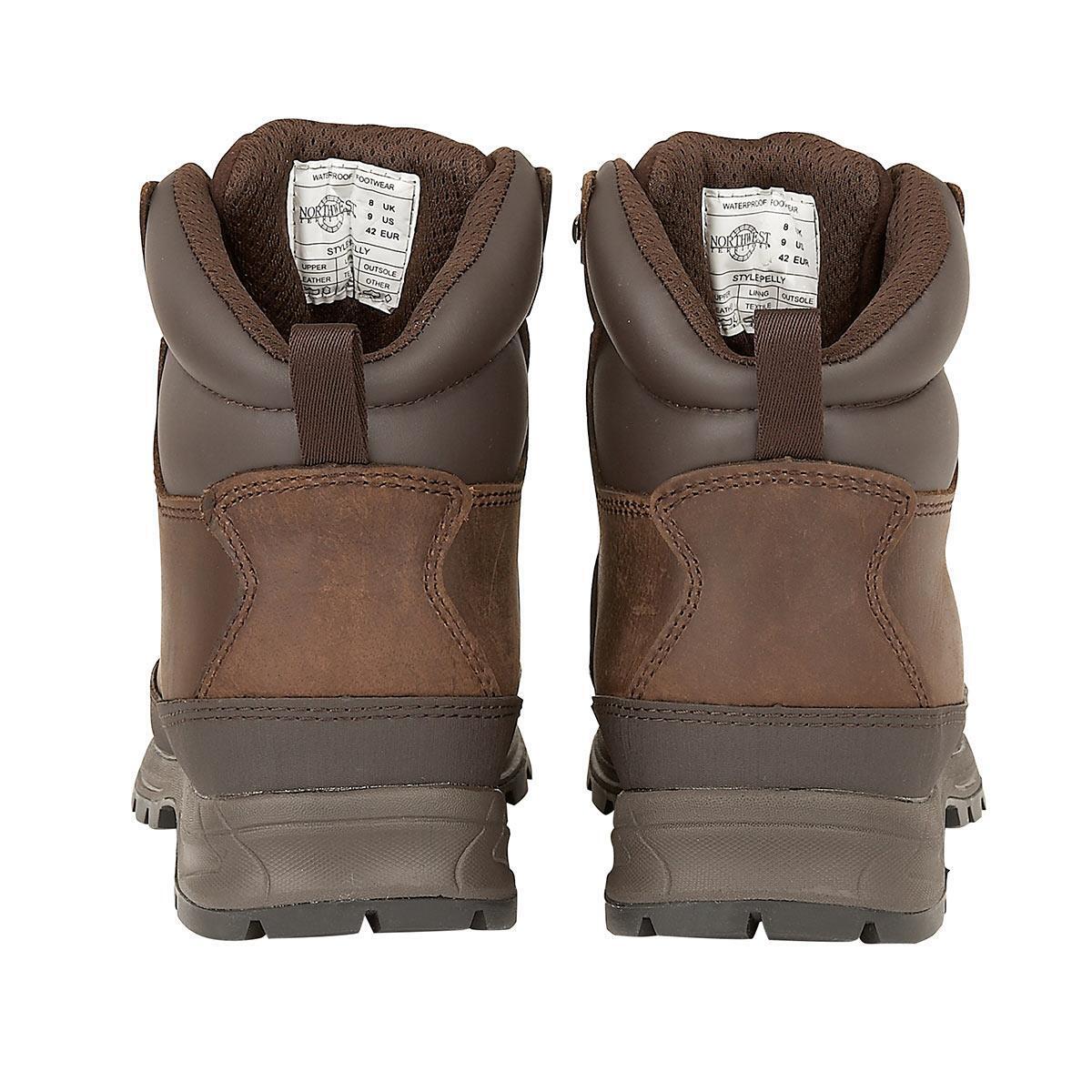 Mens Pelly Leather Top Waterproof Hikers