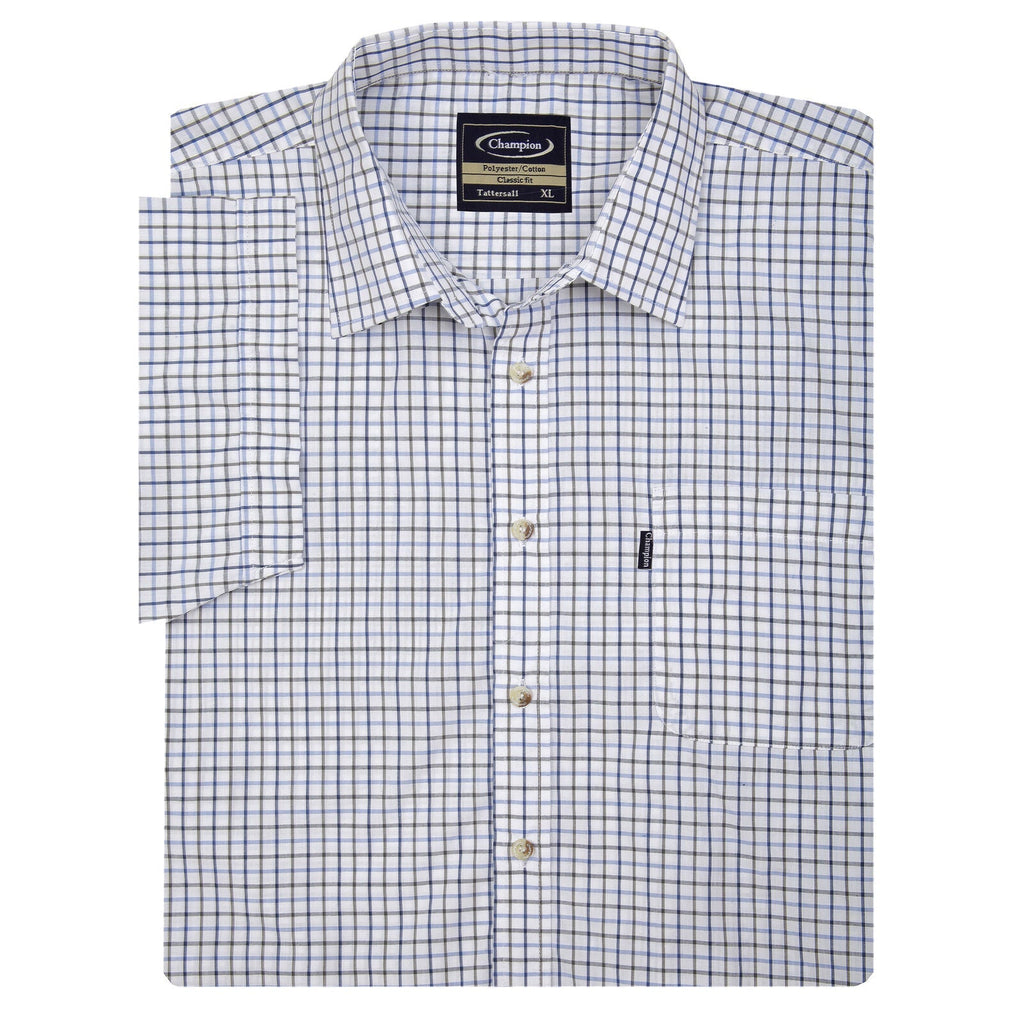 Mens Countrywear Short Sleeve Tattersall Shirt