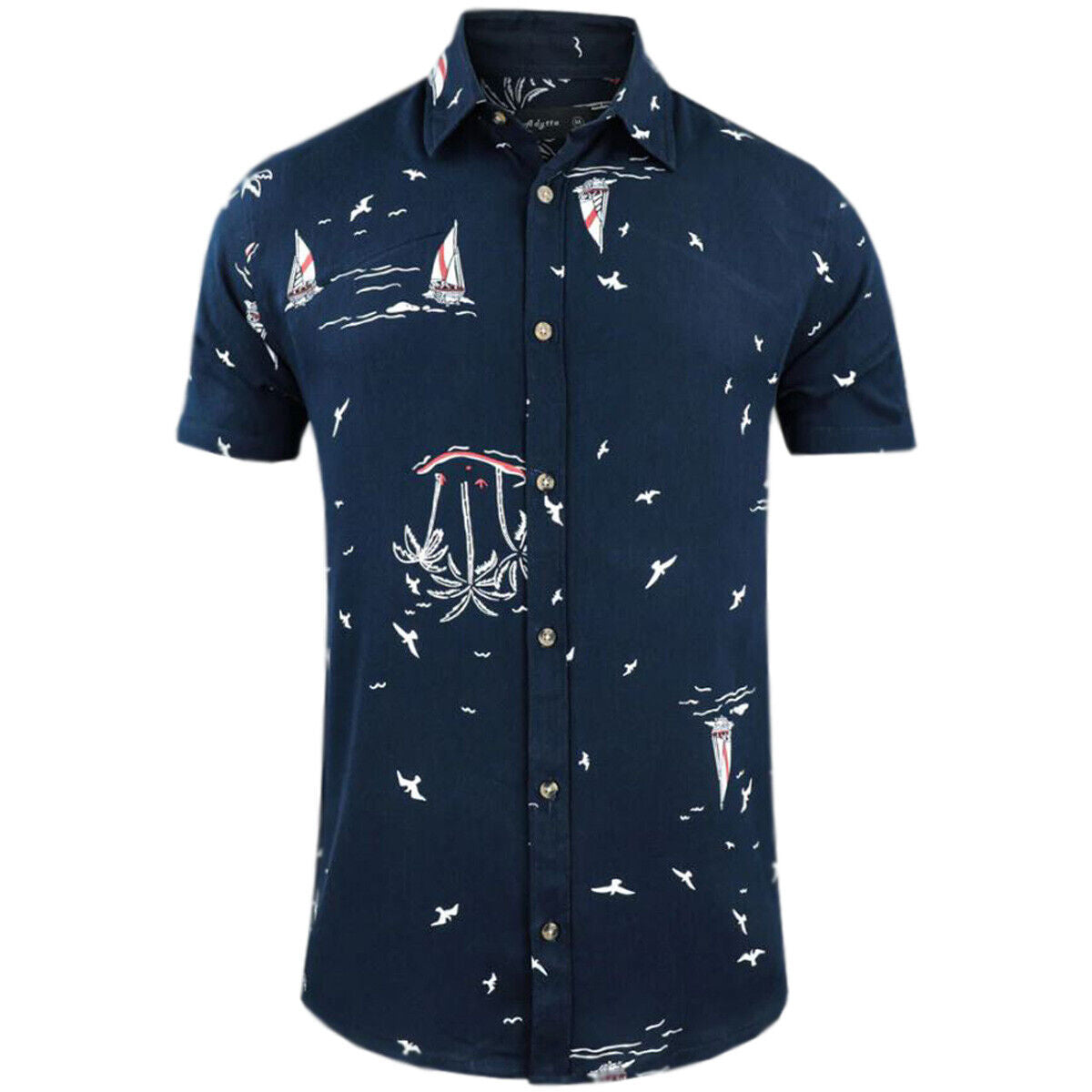 Mens Hawaiian Printed Viscose Shirts