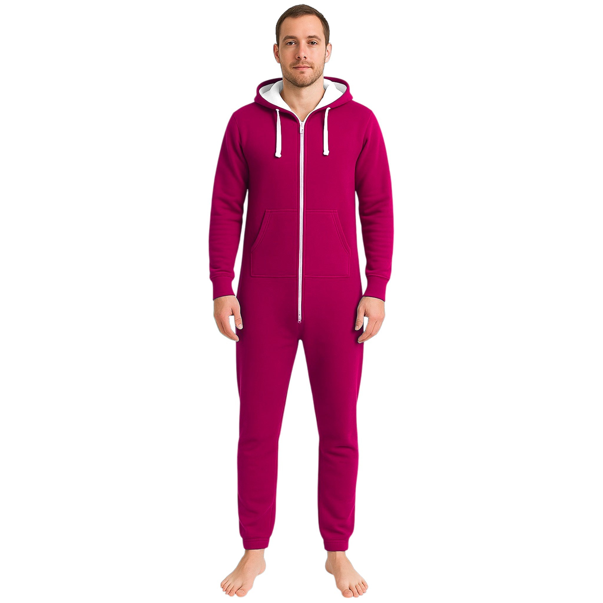 Unisex Adults All in One Jumpsuit Plain Onesie
