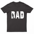 Adults "DAD" Printed Angling T-Shirt
