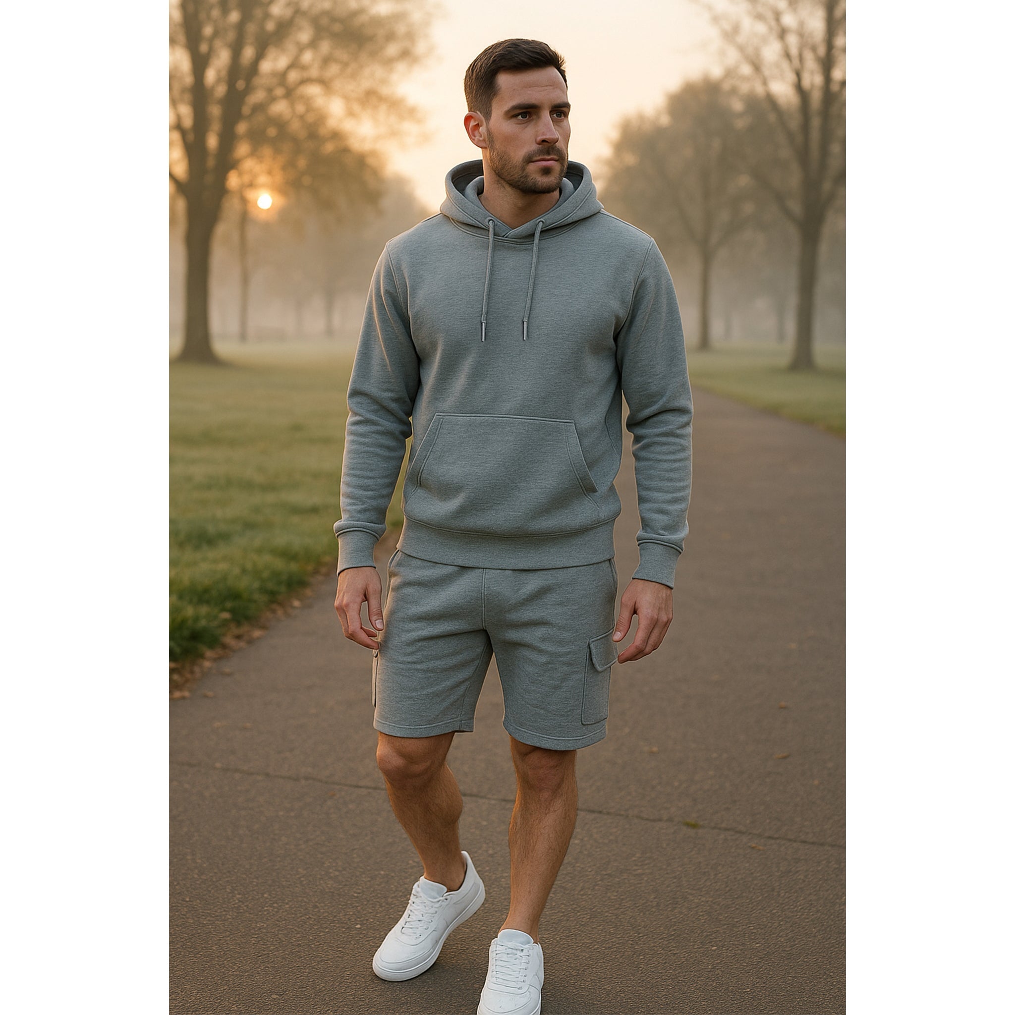 Men’s Urban Road Hoodie and Short Co-Ord Set
