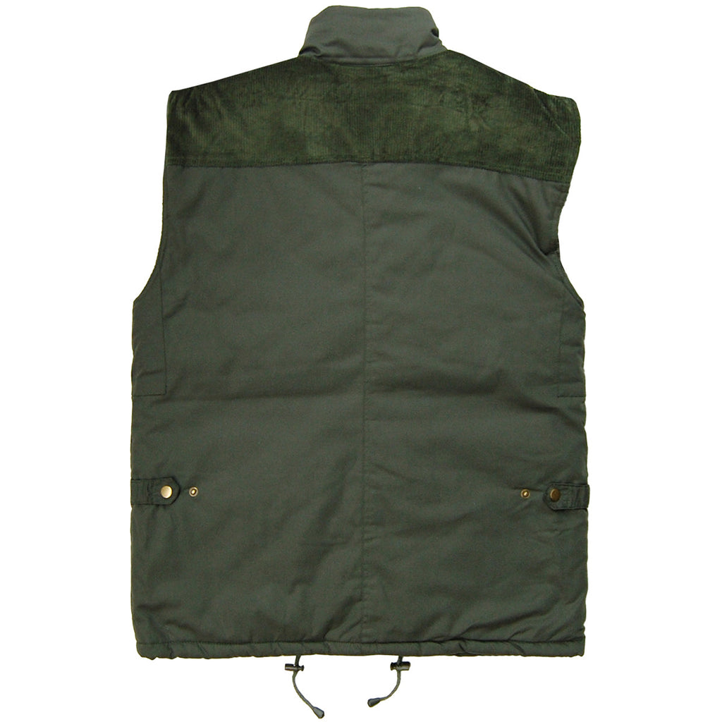 Mens Richmond Multipocket Fully Lined Showerproof Padded Gilet