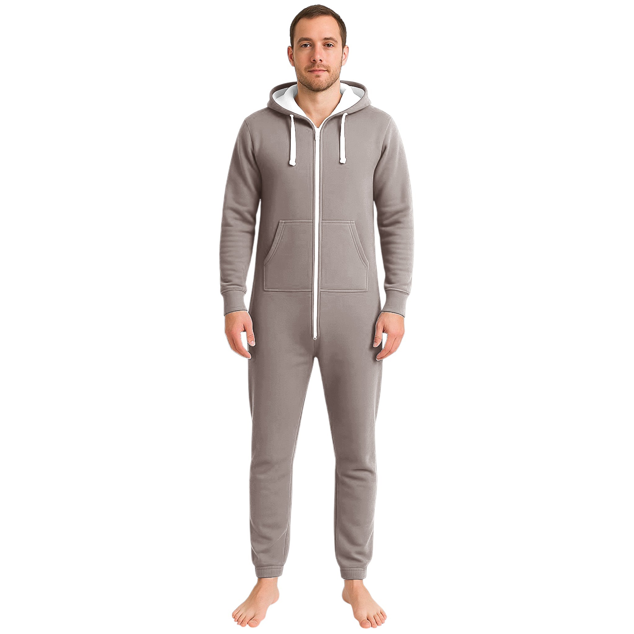 Unisex Adults All in One Jumpsuit Plain Onesie