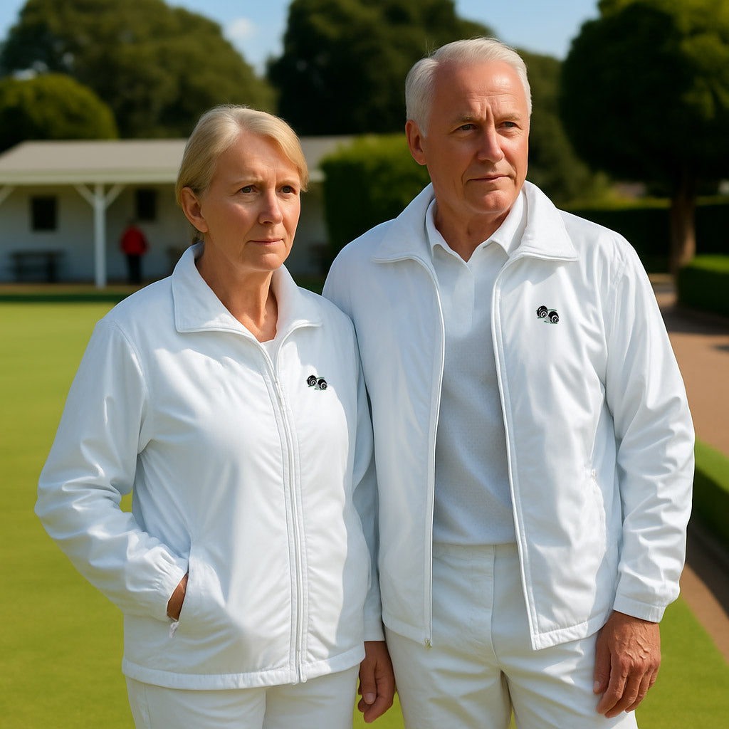 Adults Unisex Lawn Bowling Waterproof Mesh Lined Jacket