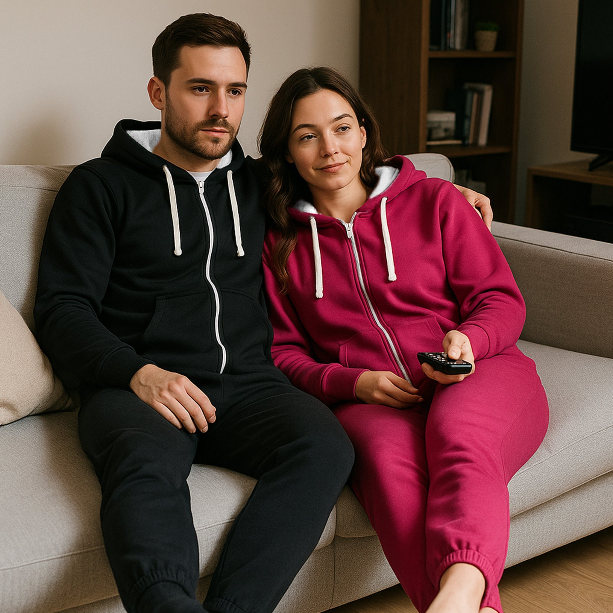 Unisex Adults All in One Jumpsuit Plain Onesie