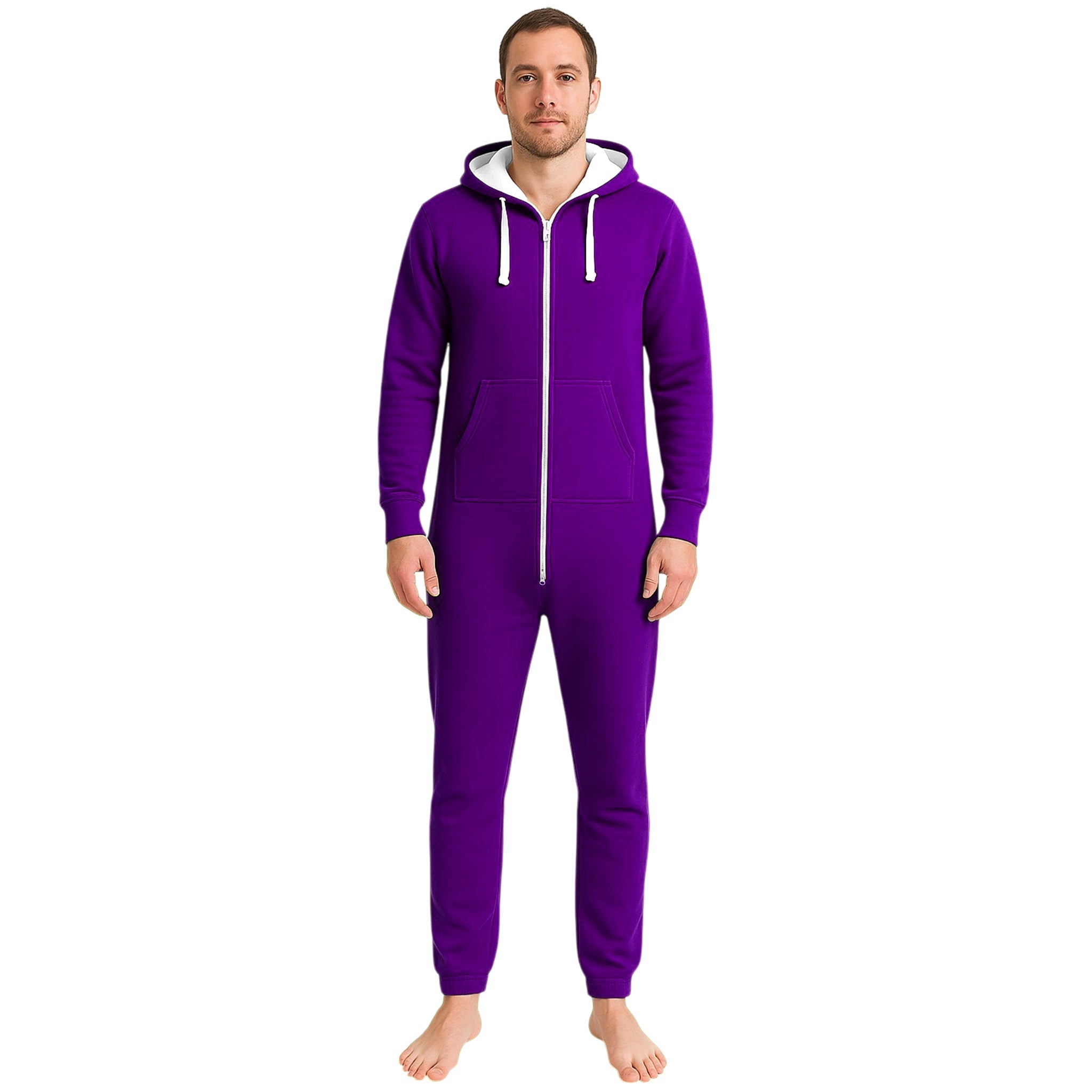 Unisex Adults All in One Jumpsuit Plain Onesie