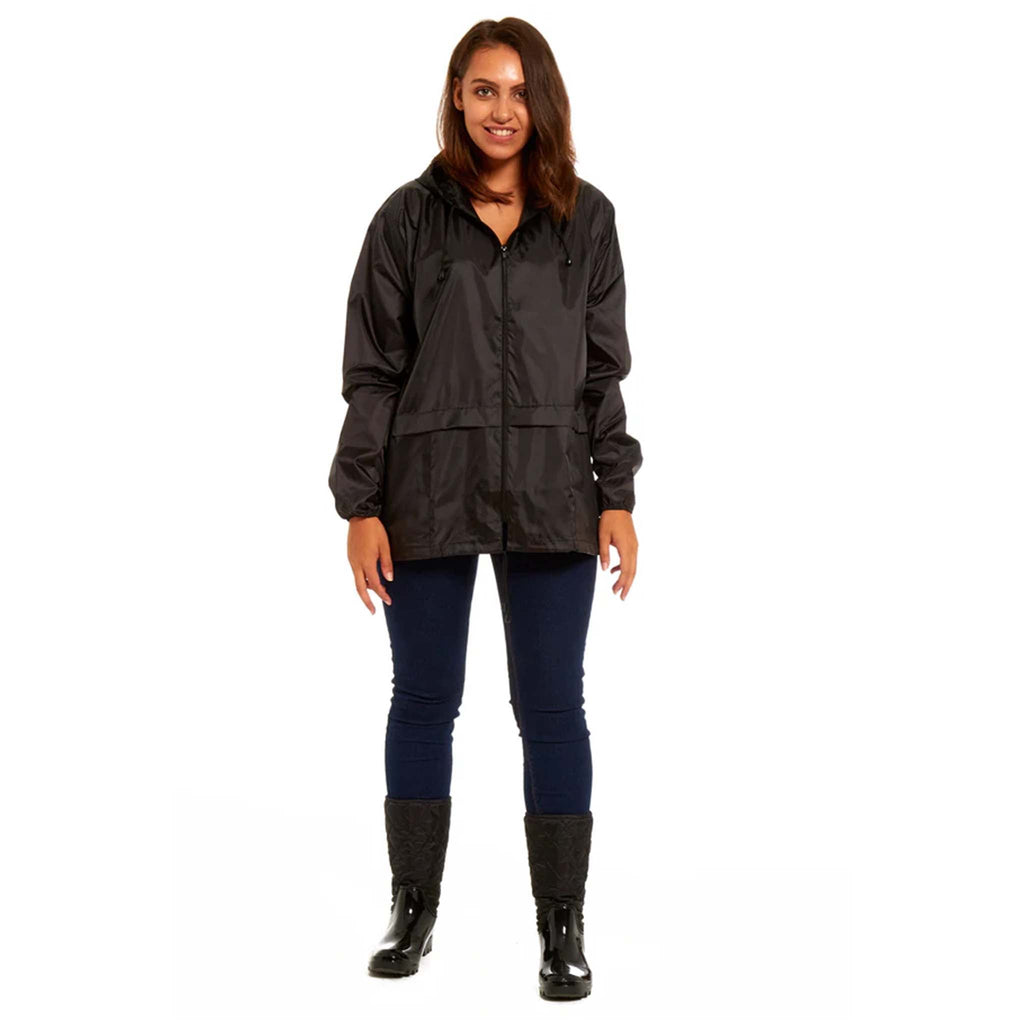 Adults Lightweight Showerproof Cagoule Mac - Regular & Plus Sizes