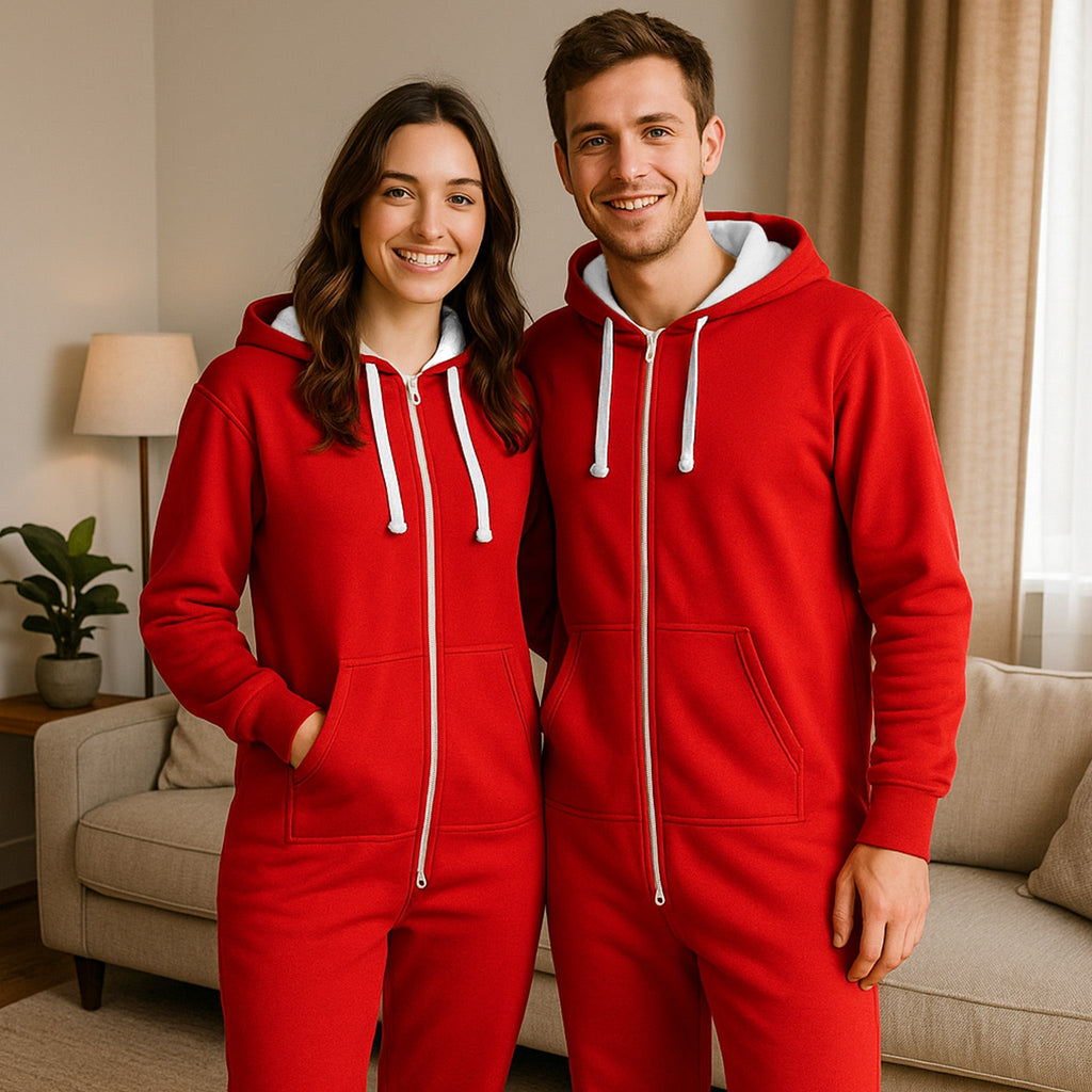 Unisex Adults All in One Jumpsuit Plain Onesie