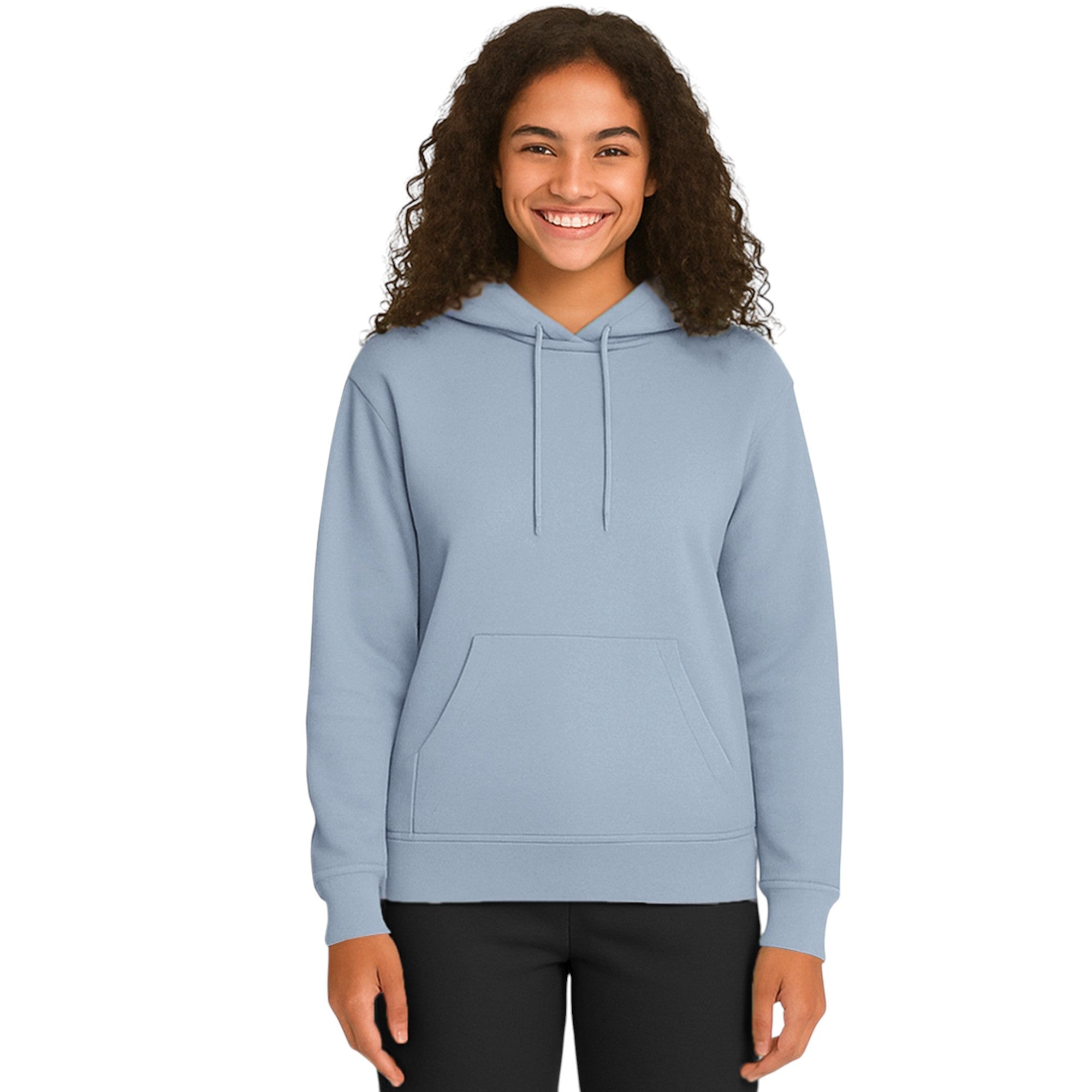 Unisex Heavy Blend Plain Hoodie – Comfy Fleece Pullover with Pouch Pocket