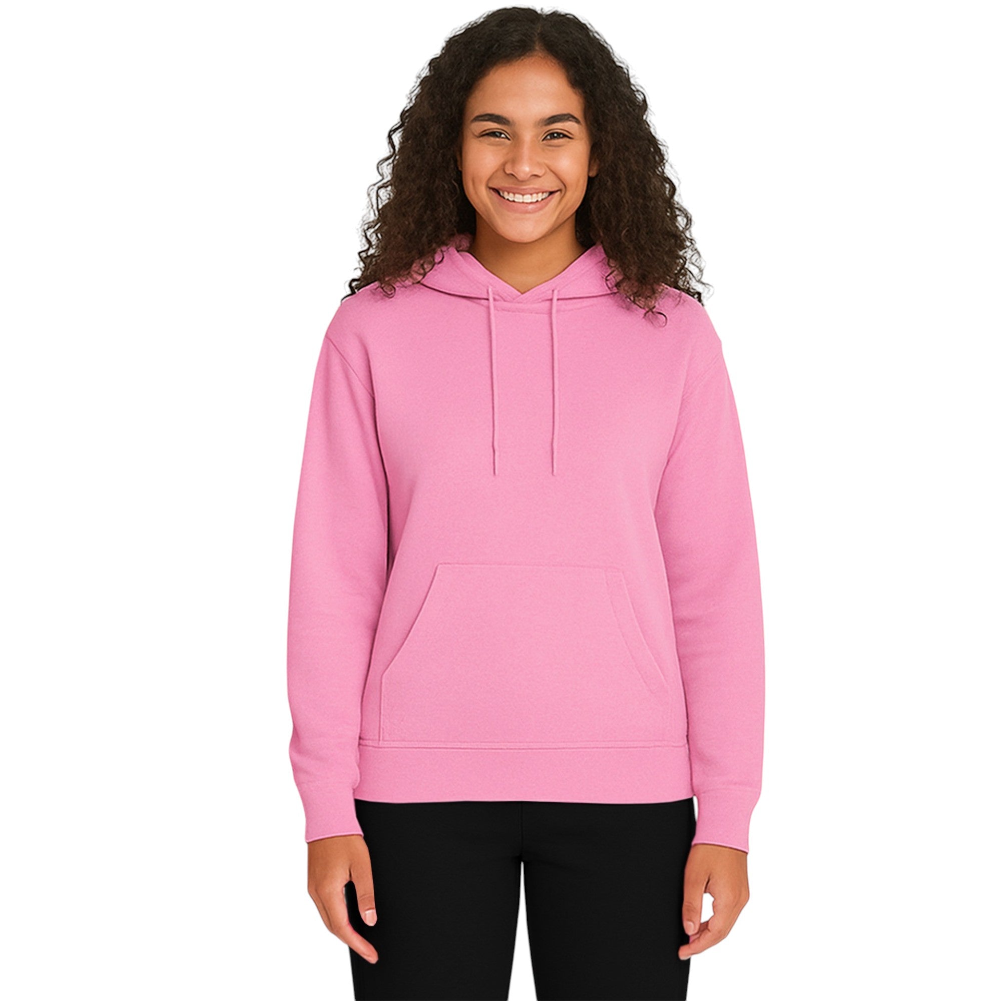 Unisex Heavy Blend Plain Hoodie – Comfy Fleece Pullover with Pouch Pocket