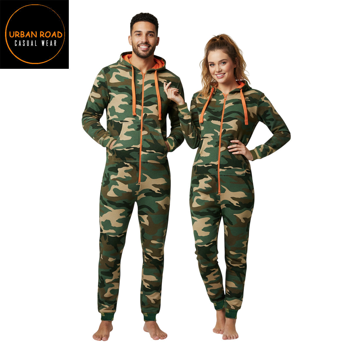 Adults Unisex Woodland Camouflage Onesies