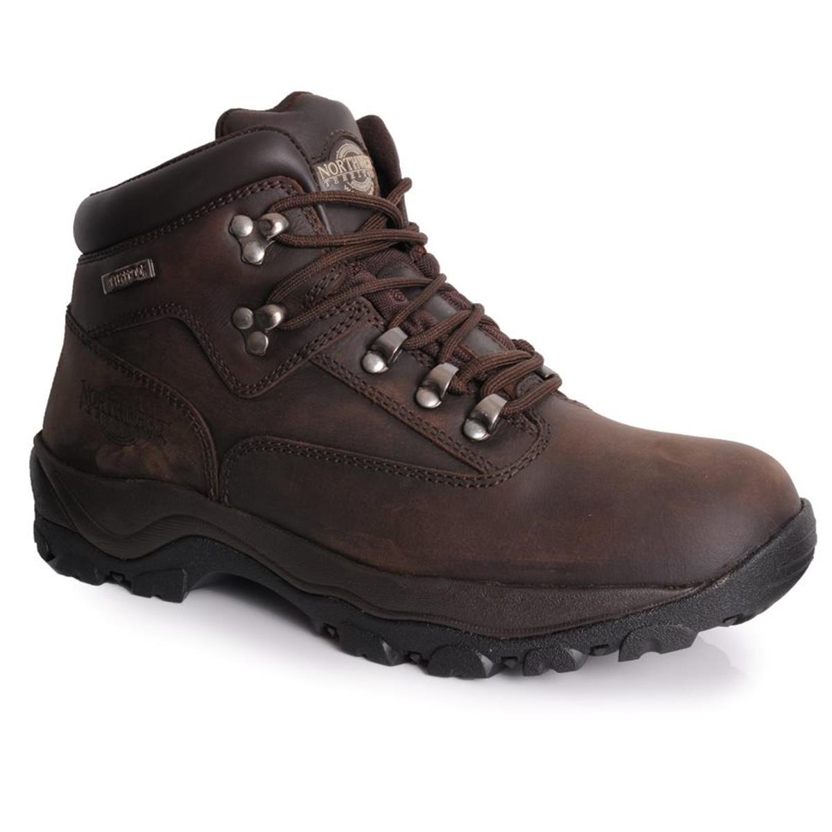 Mens Inuvik Leather Top Waterproof Hikers