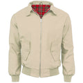 Mens Tartan Lined Classic Harrington Jackets - Made in the UK