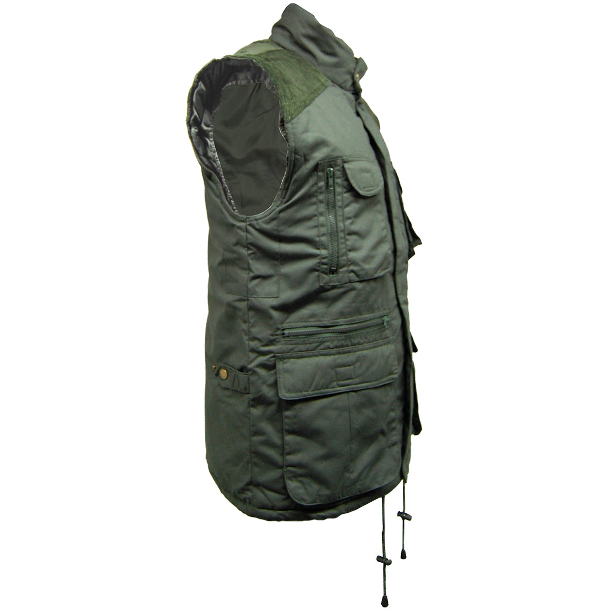 Mens Richmond Multipocket Fully Lined Showerproof Padded Gilet