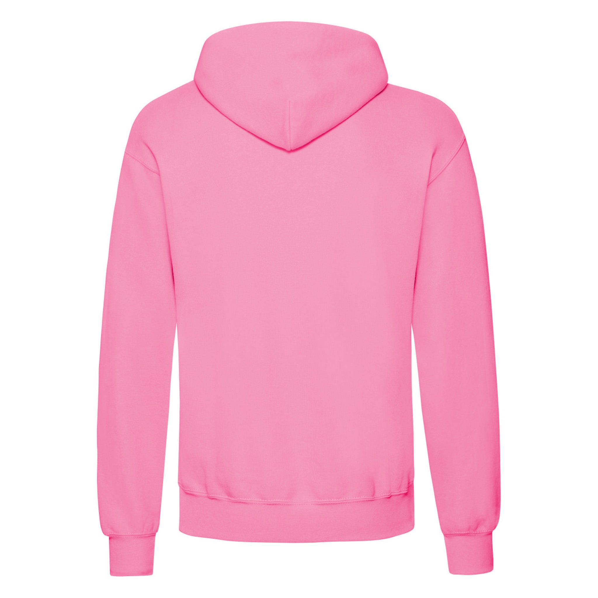 Adults Unisex Cotton Plain Pullover Hoodie