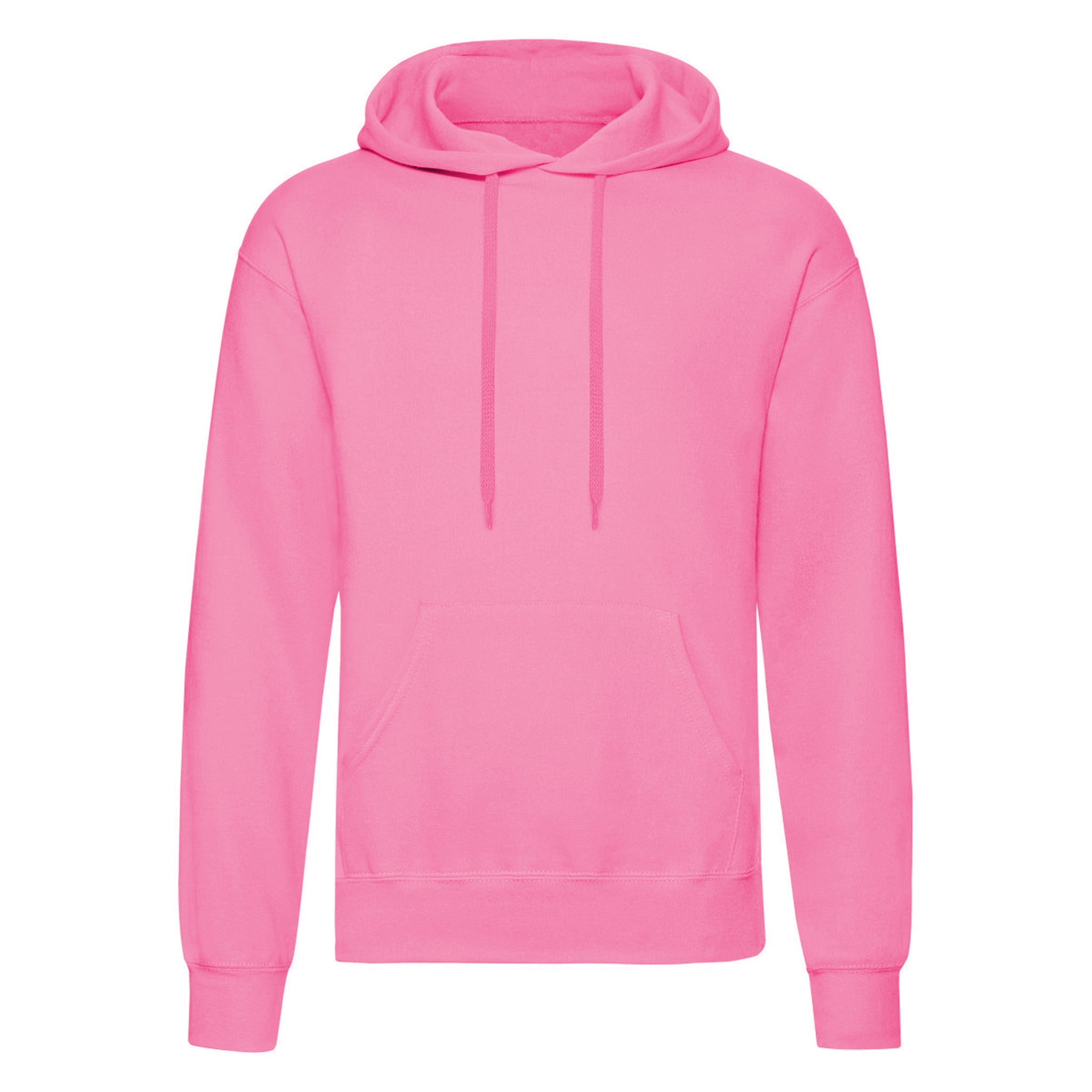 Adults Unisex Cotton Plain Pullover Hoodie